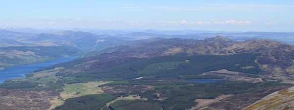 Schiehallion towards Ben Vrackie